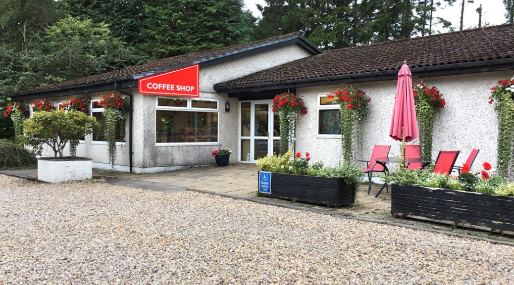 External view of the Aizle Coffee Shop, Drymen