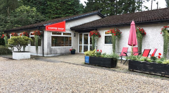 External view of the Aizle Coffee Shop, Drymen