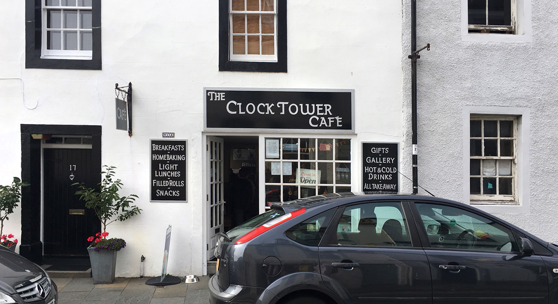 The Clock Tower Caf Scones history and a dollop of politics