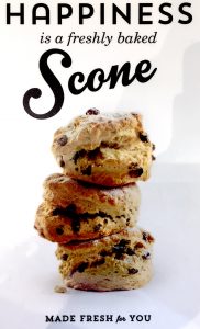 Poster for Scones at Jenners, Edinburgh