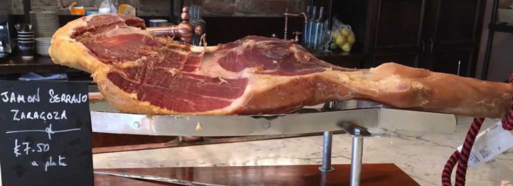 Jamon Serrajo Zaragoza at Sugar Boat, Helensburgh