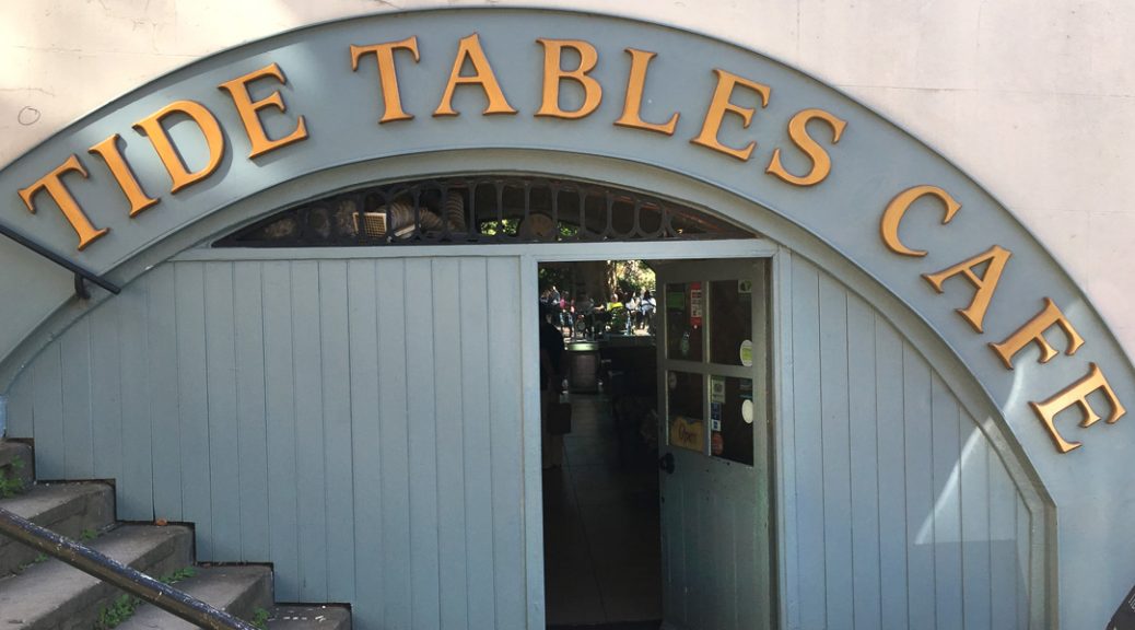 External view of Tide Tables Café, Richmond