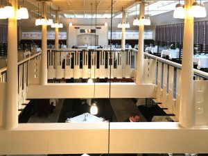 Interior view at Mackintosh at the Willow, Glasgow