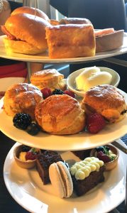 Afternoon tea at Hotel du Vin at One Devonshire Gardens, Glasgow