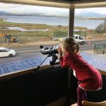 View from Vane Farm Nature Reserve Café at Loch Leven