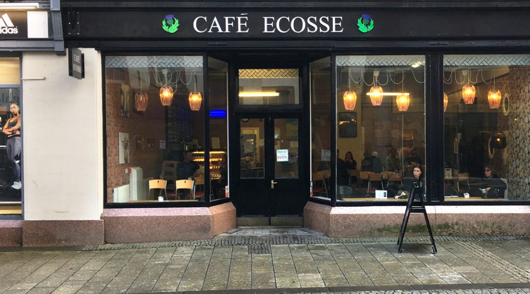 External view of Café Ecosse, Fort William