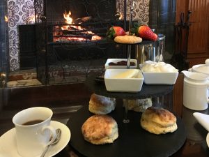 Scones at Glencoe House Hotel