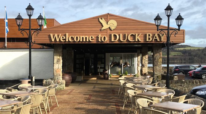 External view of Bobby's at Duck Bay Marina, Loch Lomond