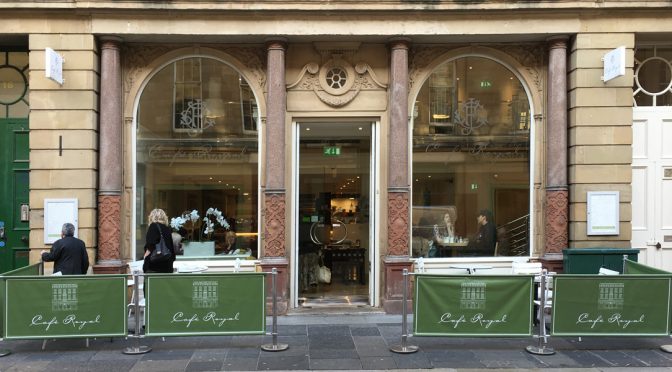 External view of the Café Royal in Newcastle upon Tyne