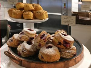 Scones at the Café Royal in Newcastle upon Tyne