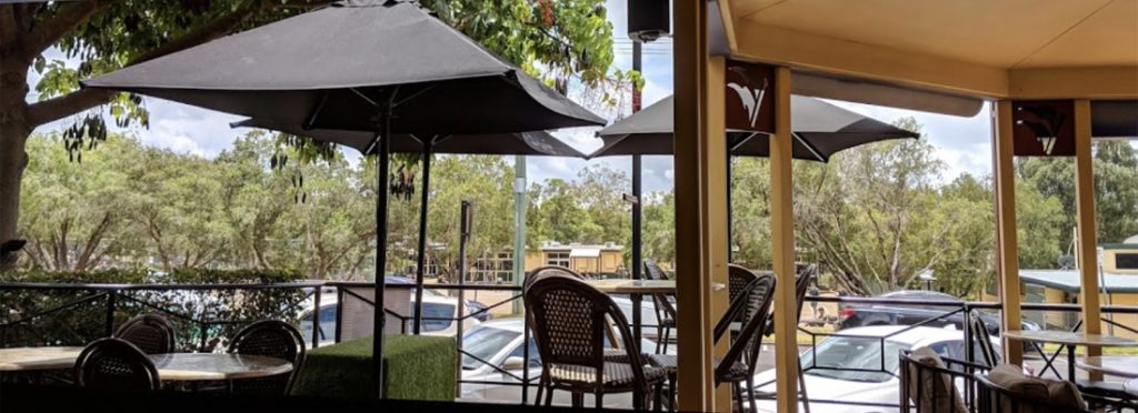 Internal view of the Angel Cafe in Toowoomba