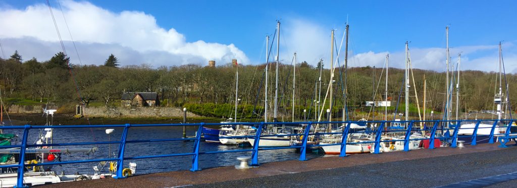 View of Stornoway harbour