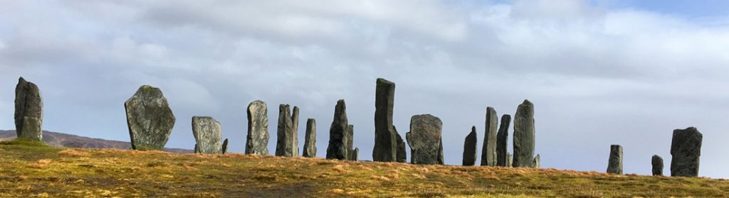 The Callanish Stones on the Isle of Lewis