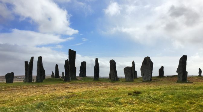 The Callanish Stones on the Isle of Lewis