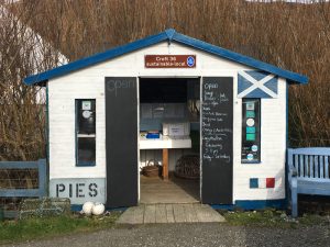 Self service restaurant on the Isle of Harris