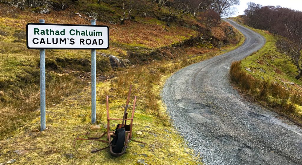 View of Calum's Road, Isle of Raasay