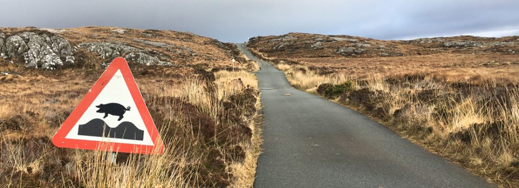 View of Calum's Road, Isle of Raasay