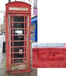K 6 telephone box in Oxford