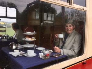 Afternoon tea at Bo'ness and Kinneil Railway