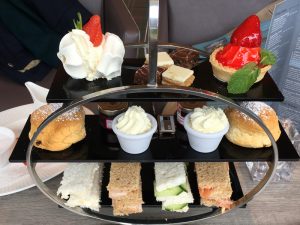 Afternoon tea at Boardwalk, Falkirk