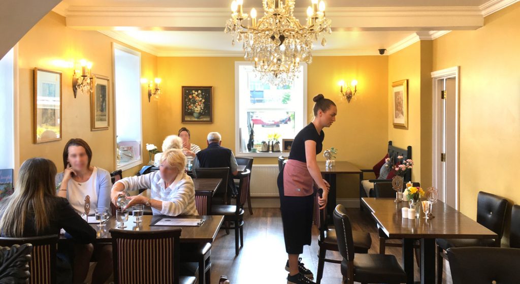 Internal view of No 8 Court Street, Newtonards