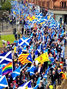 AUOB March, Glasgow, May 2019