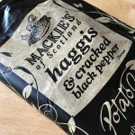 Haggis and cracked pepper crisps