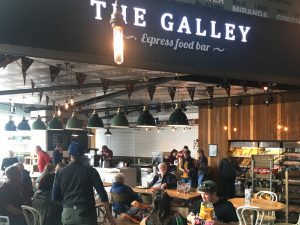 Internal view of the Galley at Titanic Belfast