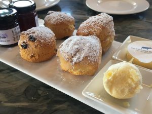 Scones on board the Fingal