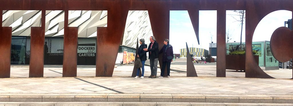 External view of the Titanic Belfast