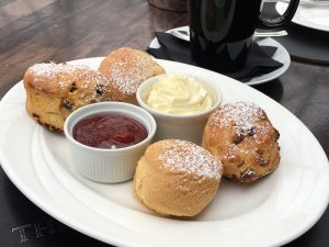 Scones at Airth Castle Hotel & Spa