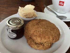 A scone at Canada Wood