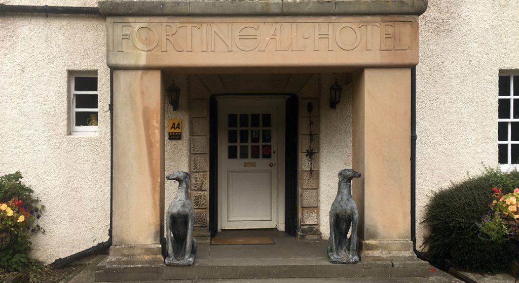 External view of Fortingall Hotel