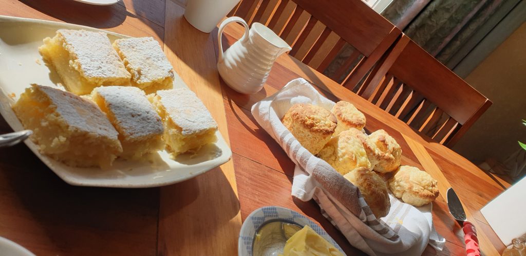 Some Whangarei scones in New Zealand