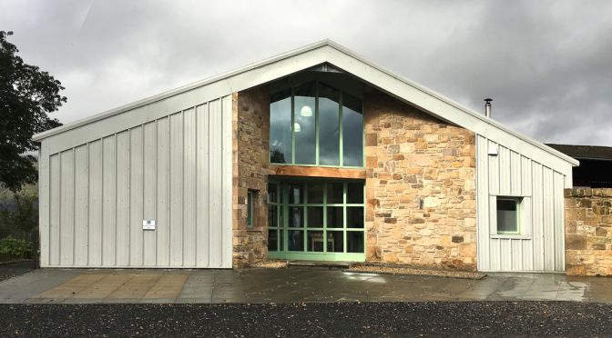 External view of Muircot Farm Shop, Tillicoultry