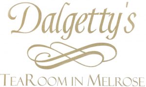 Logo for Dalgetty's Tearoom in Melrose