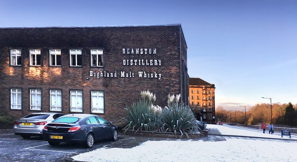 External view of Deanston Distillery, Doune