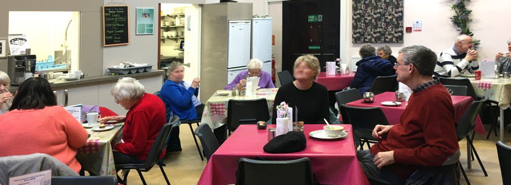 Internal view of Café in the Kirk, Falkirk