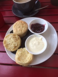 O'Connel Café scones in Australia