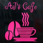 Logo for AJ's Café