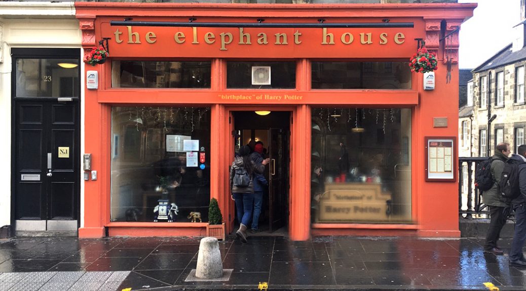 External view of the Elephant House, Edinburgh
