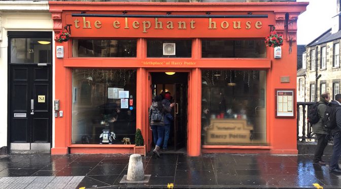 External view of the Elephant House, Edinburgh