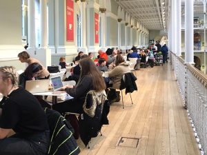 The Balcony Café at the Royal Scottish Museum, Edinburgh