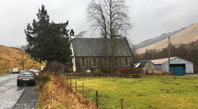 External view of the Artisan Café, Tyndrum