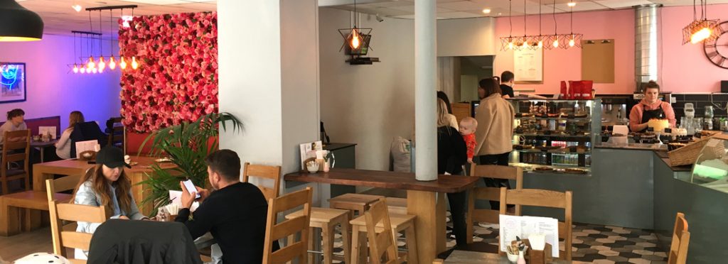 Internal view of the Little Bakery, South Queensferry