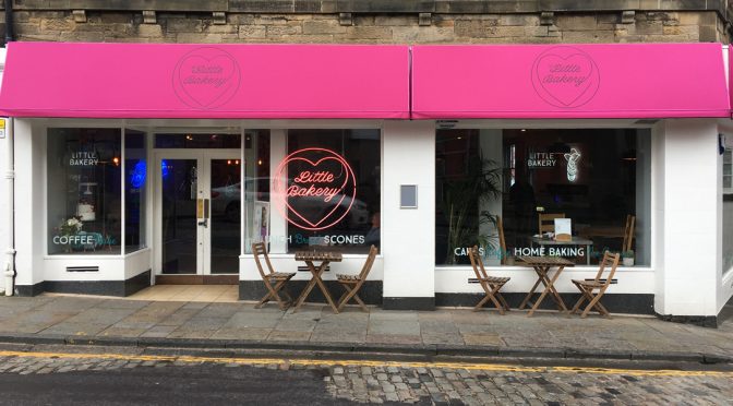 External view of the Little Bakery, South Queensferry