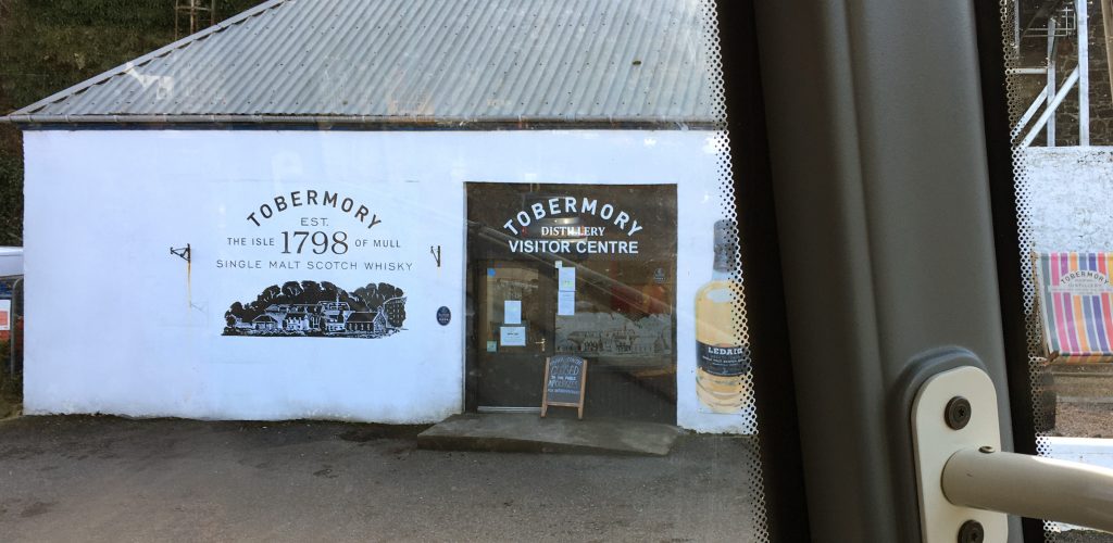 External view of Tobermory Distillery