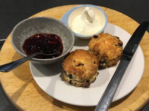 A scone at No 54