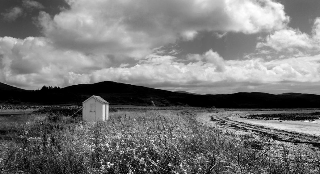 A shed at Dougrie on the Isle of Arran