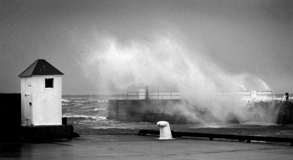 Shed at Burghead harbour